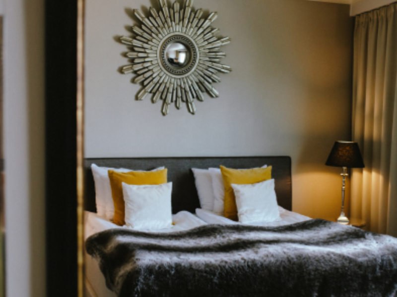 Junior Suite - Arctic city hotel Bed view