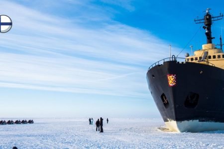 Kemi Arktis Ice breaker cruise which can be enjoyed in this 8 days Finland tour package.