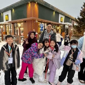 Students from Hong Kong enjoying their 6 days Finland tour from HK organized by finlandtour.fi