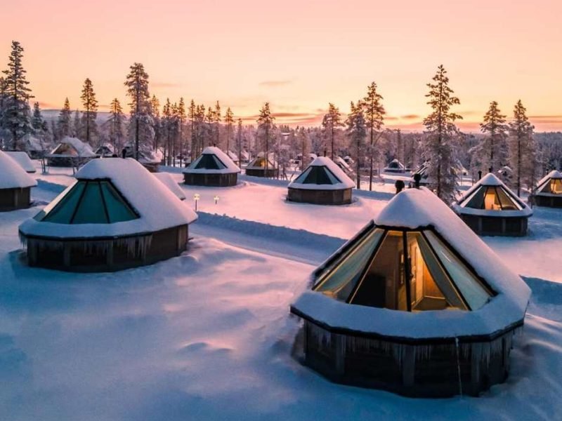 Northern lights village Saariselka - Aurora Cabin Outer View