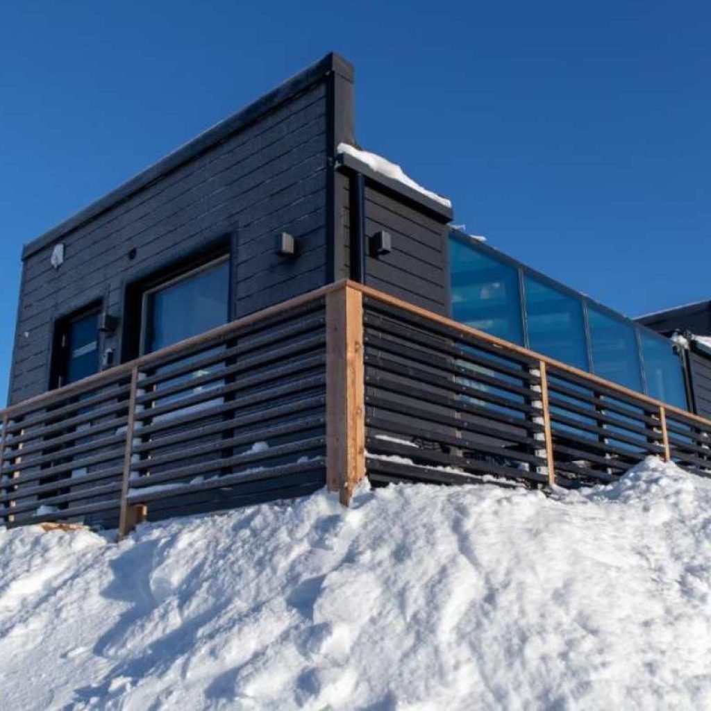 Northern lights village Saariselka - Polar Sky Suite Day View