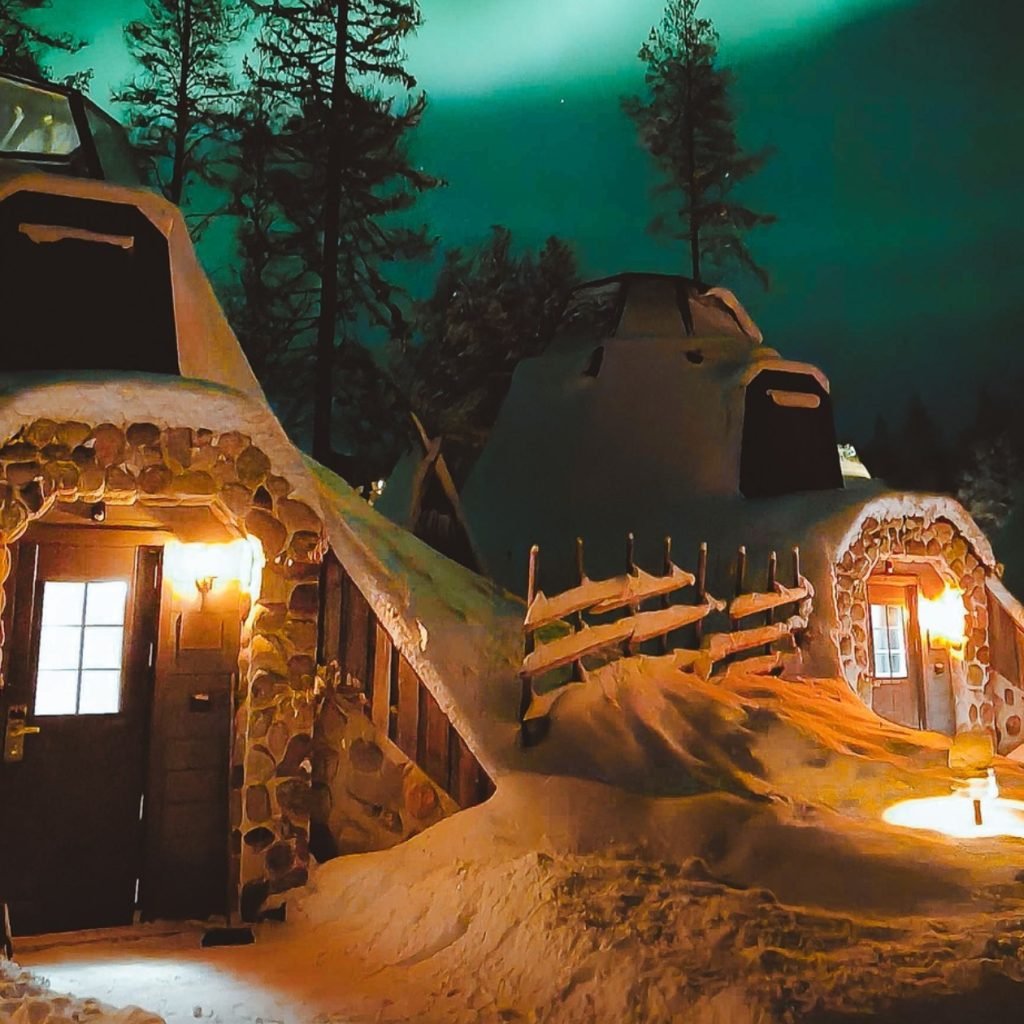 Apukka Resort Rovaniemi - Aurora Cabin Exterior