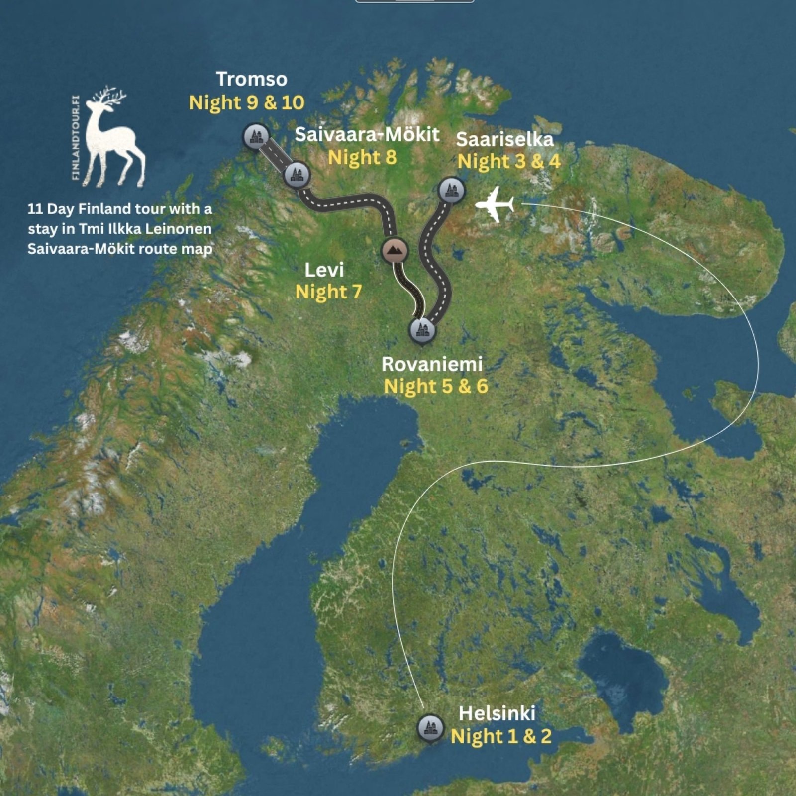 11 Day Finland Tour