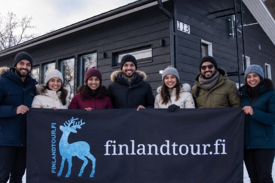 Travelers at Tmi Ilkka Leinonen Saivaara-Mökit booked with finlandtour.fi